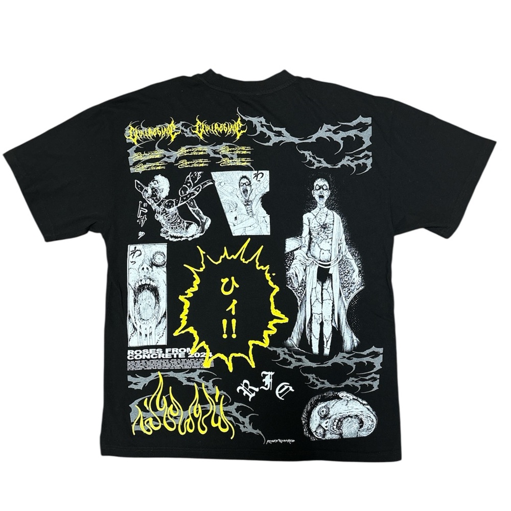 Civil Regime UZUMAKI Collab Graphic Logo T-Shirt Size: Medium NWT - Picture 2 of 9
